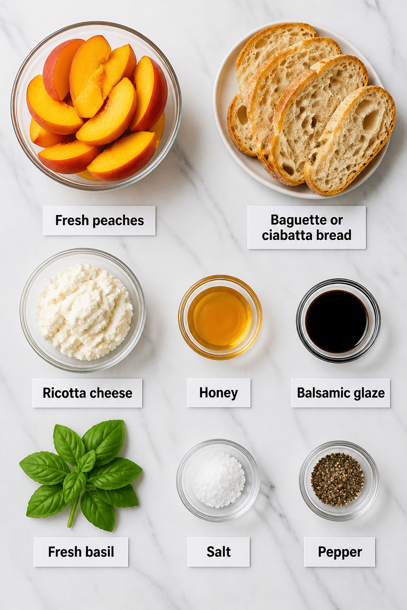 Best Peach Bruschetta With Whipped Ricotta best peach bruschetta with whipped ricotta 3