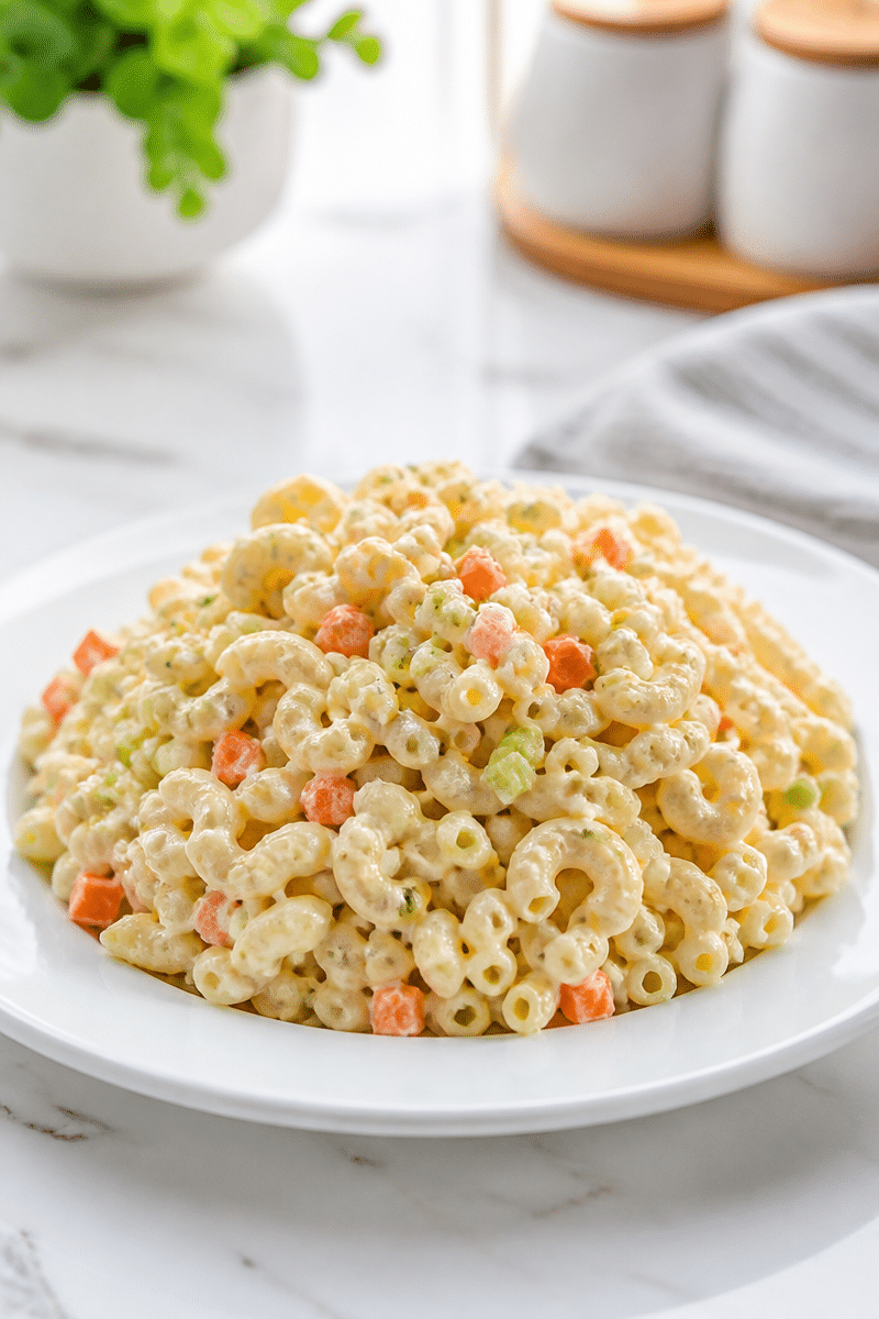 classic hawaiian macaroni salad 1