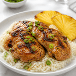 hawaiian chicken with coconut rice 1