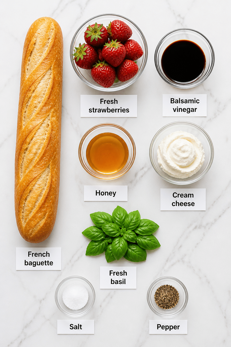 balsamic glazed strawberry crostini 3