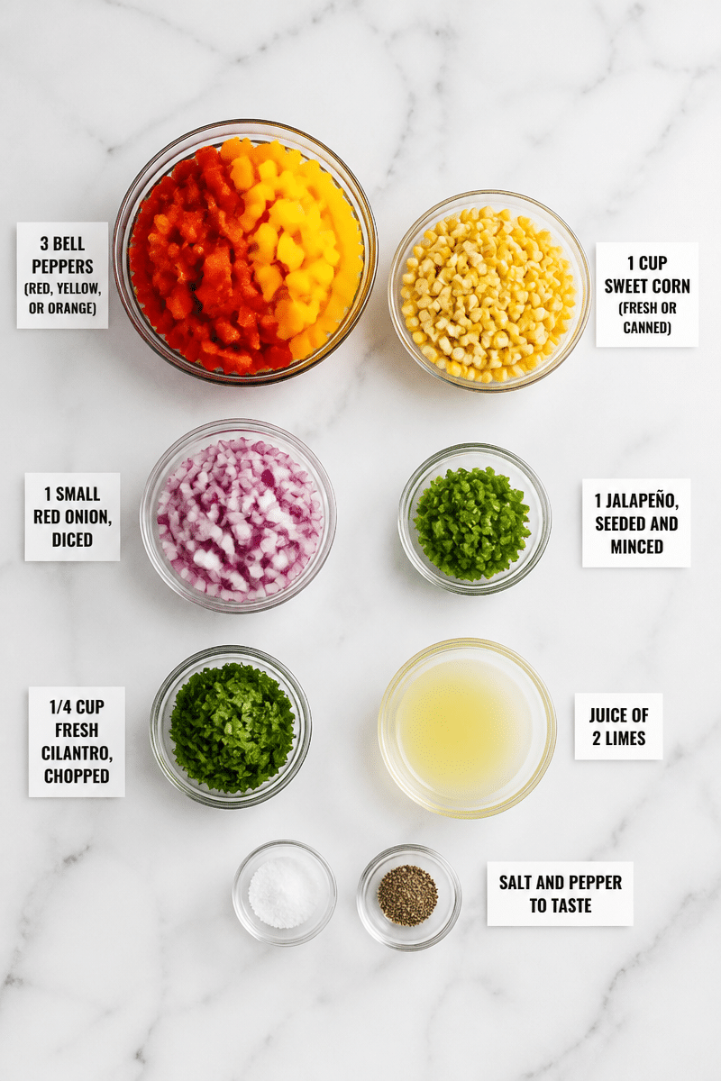 charred bell pepper and sweet corn salsa 3