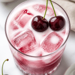cherry vanilla cream soda mocktail 2