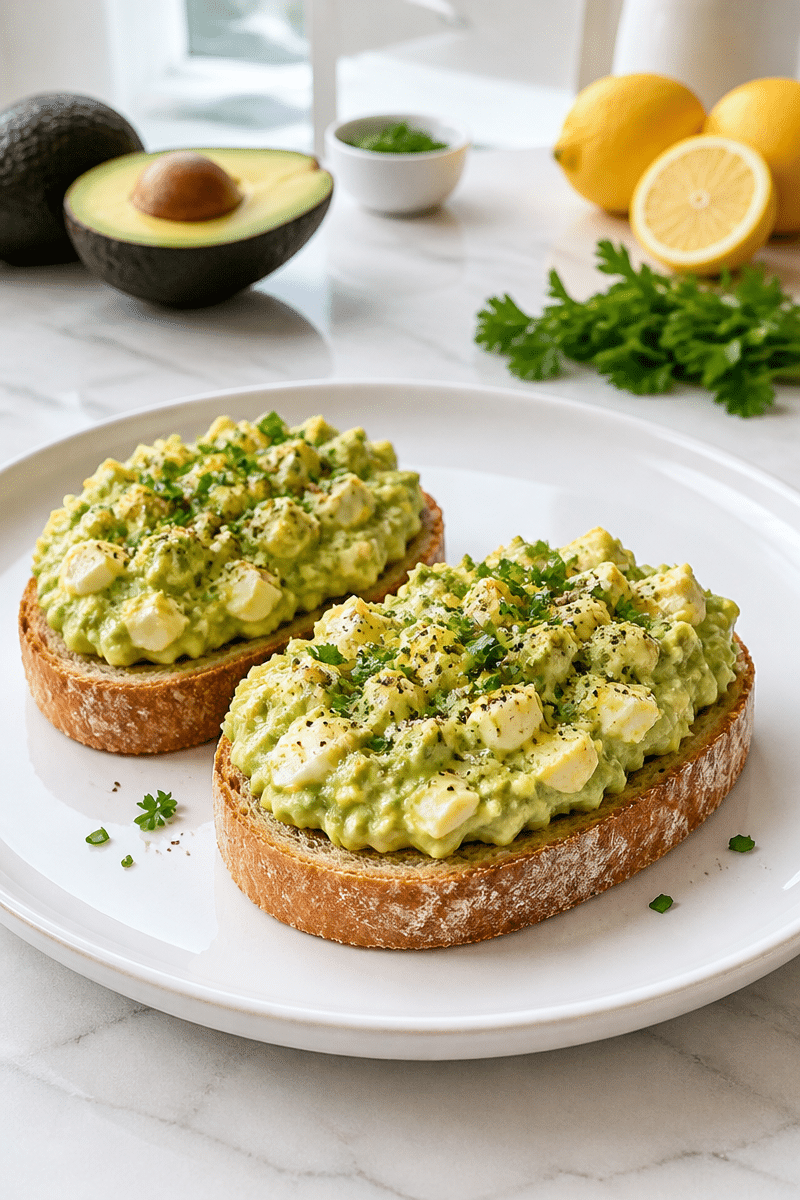 Creamy Avocado Egg Salad creamy avocado egg salad 1