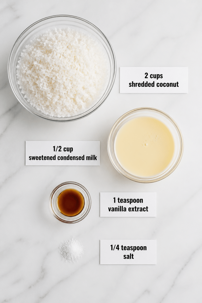 No Bake Coconut Macaroons no bake coconut macaroons 3