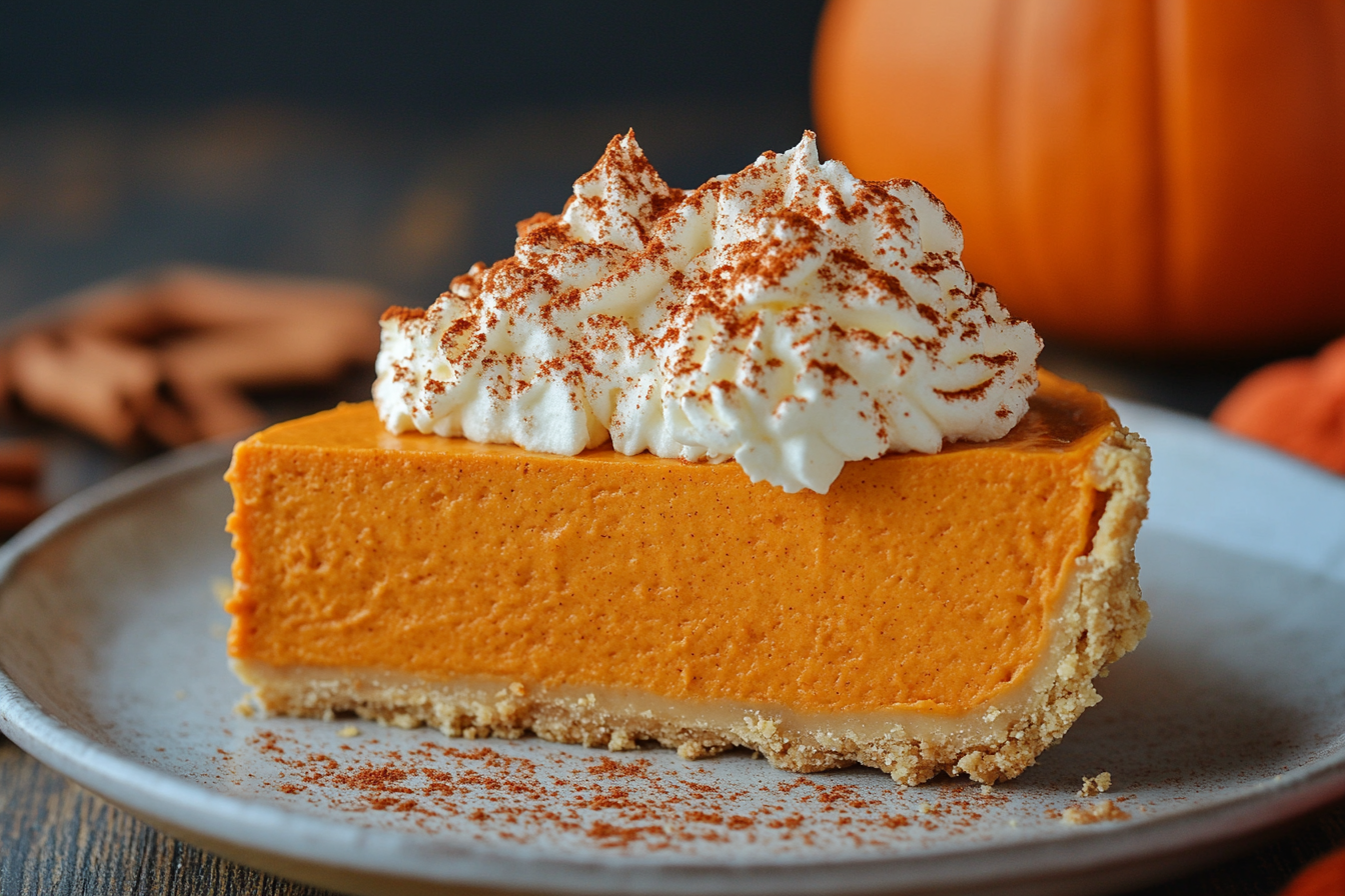 No-Bake Pumpkin Dream Pie