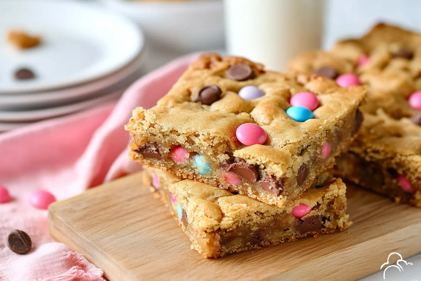 Valentine Cookie Bars – A sweet and festive treat for Valentine’s Day