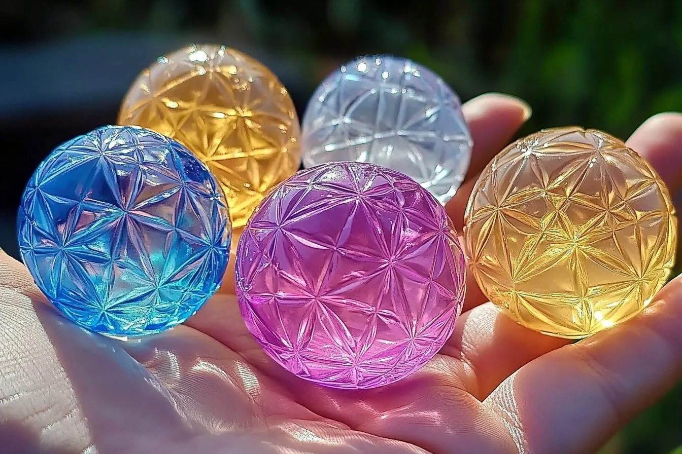 DIY Sweet Sugar Crystal Bouncy Balls recipe and instructions