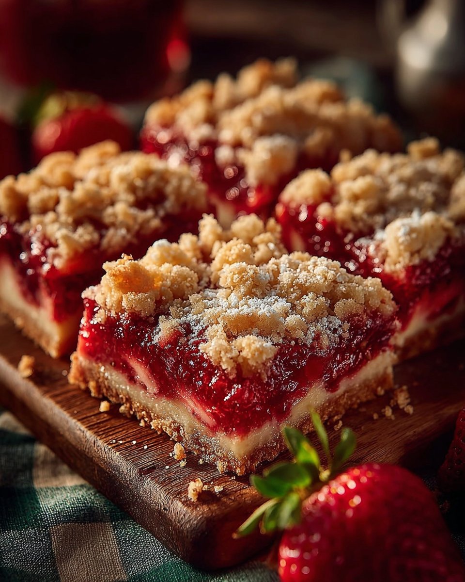 Strawberry Crumb Bars Strawberry Crumb Bars