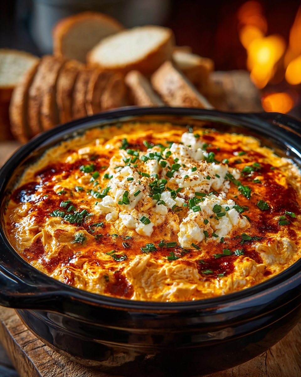 Crockpot Buffalo Chicken Dip Crockpot Buffalo Chicken Dip