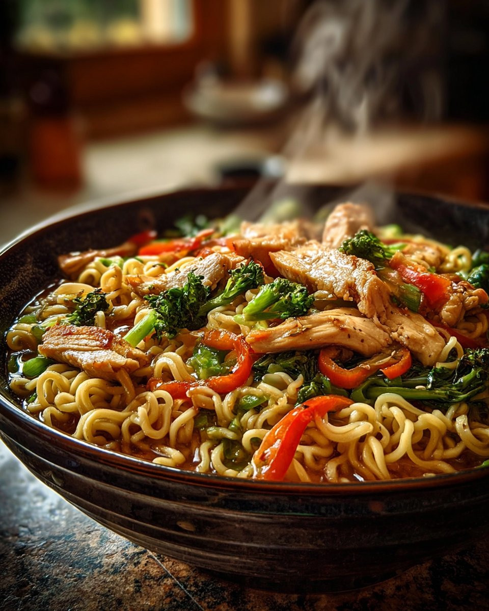 Chicken Ramen Stir Fry Chicken Ramen Stir Fry