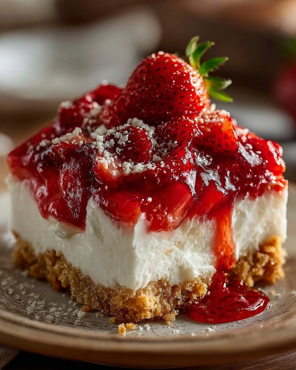 Strawberry Pretzel Salad Strawberry Pretzel Salad