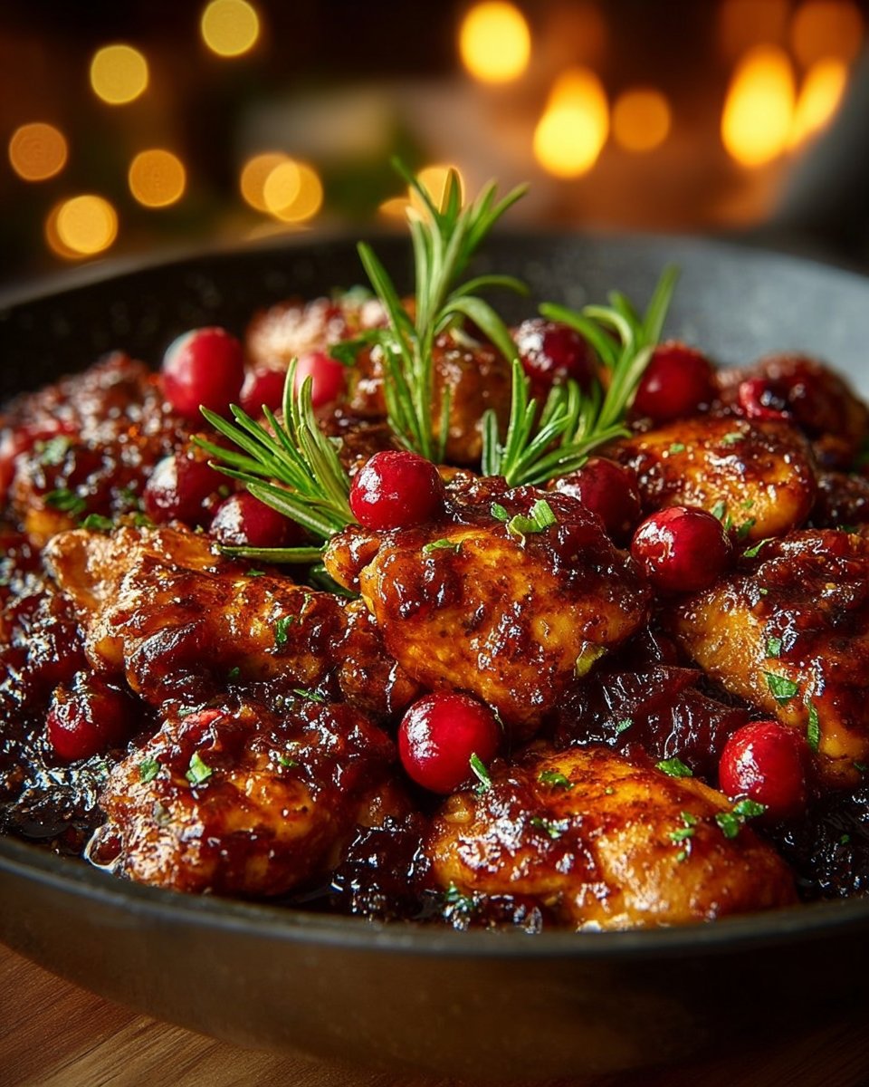 Cranberry Orange Chicken