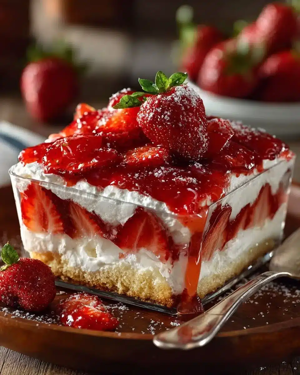 A basket of fresh strawberries in a vibrant setting, showcasing Strawberry Heaven