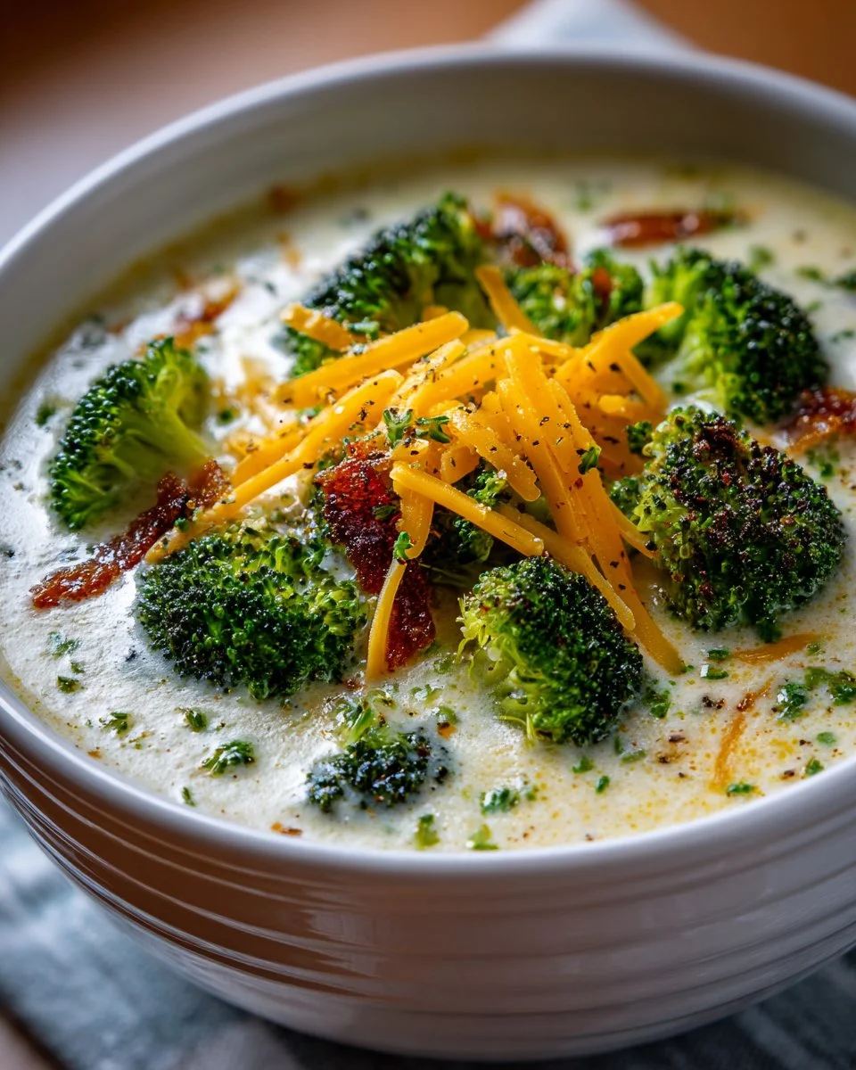 20-Minute Broccoli Cheese Soup 20-Minute Broccoli Cheese Soup
