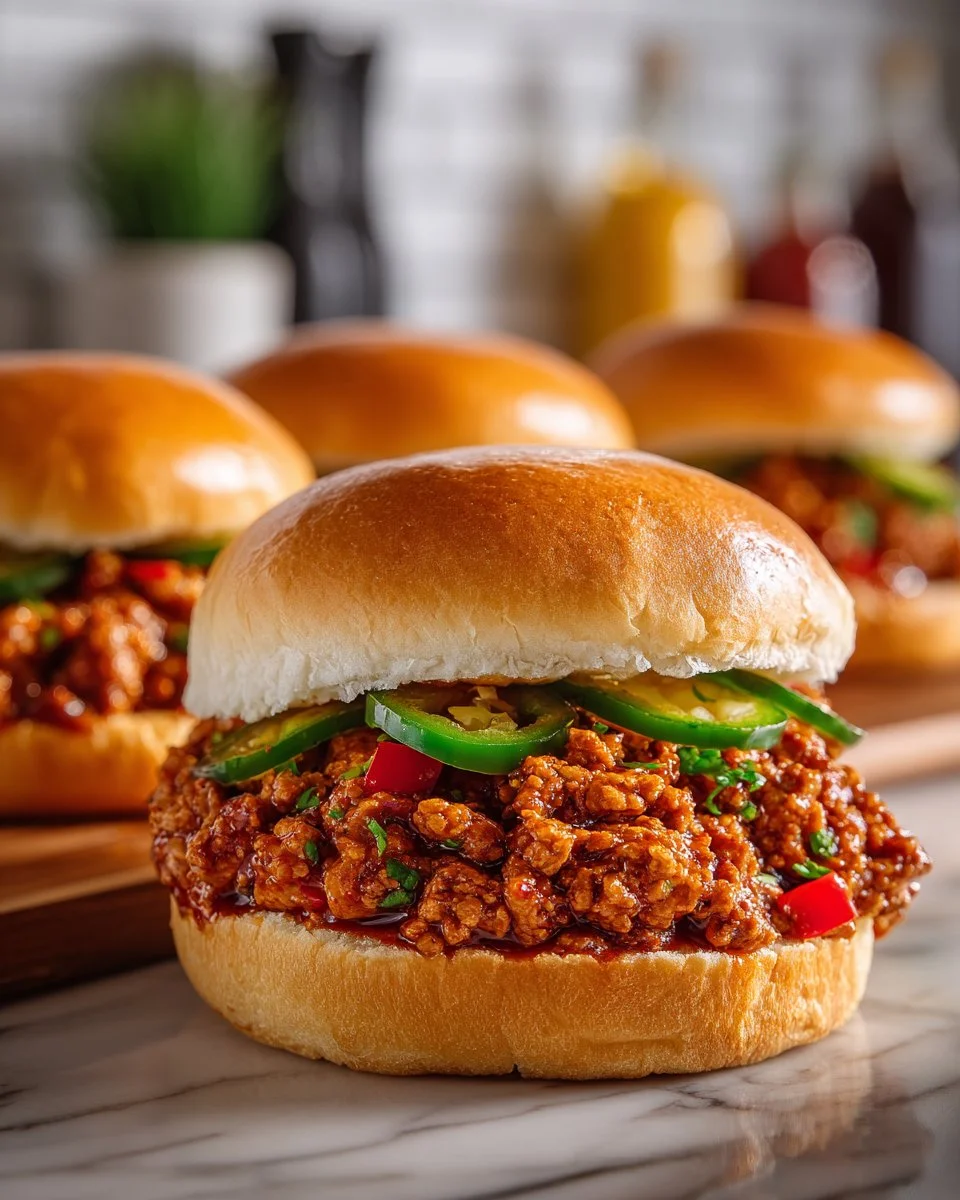 Cajun Chicken Sloppy Joes Cajun Chicken Sloppy Joes