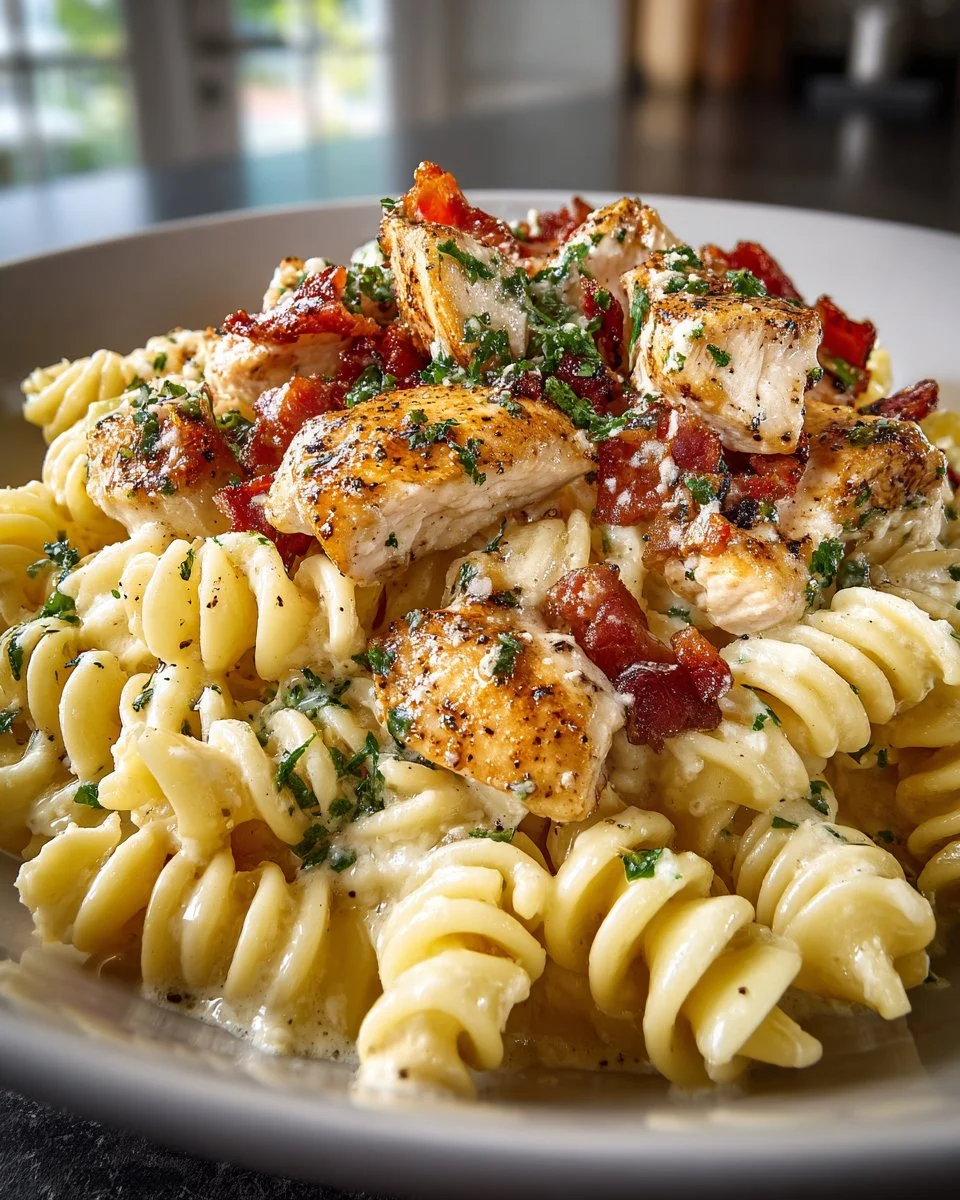 Chicken Bacon Ranch Pasta Chicken Bacon Ranch Pasta