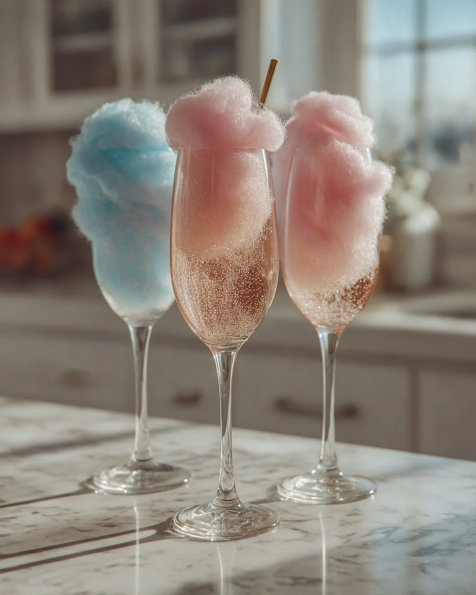 Cotton Candy Mocktails Cotton Candy Mocktails