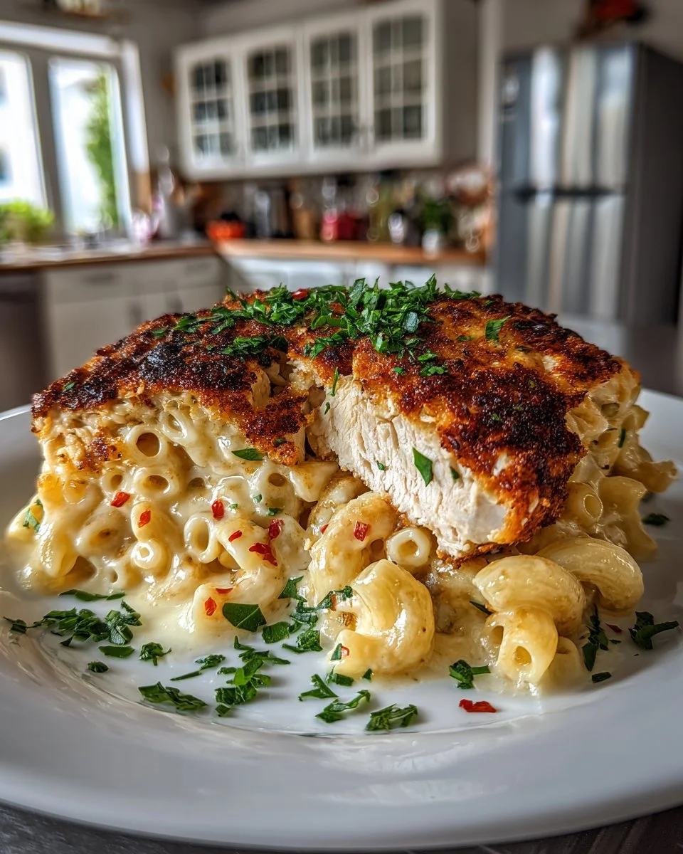 Creamy Honey Pepper Chicken Mac and Cheese Delight Creamy Honey Pepper Chicken Mac and Cheese Delight