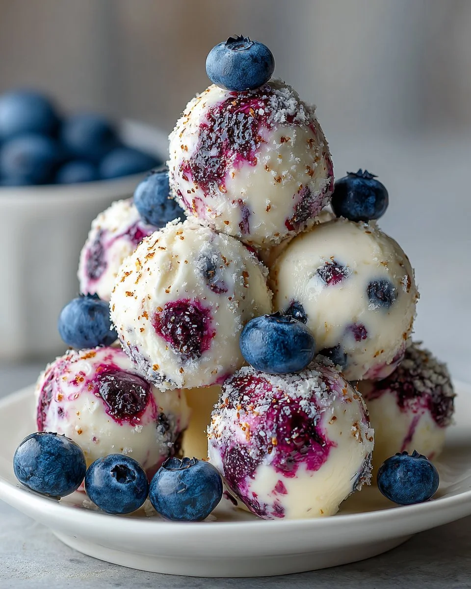 Frozen Greek Yogurt Blueberry Bites Frozen Greek Yogurt Blueberry Bites