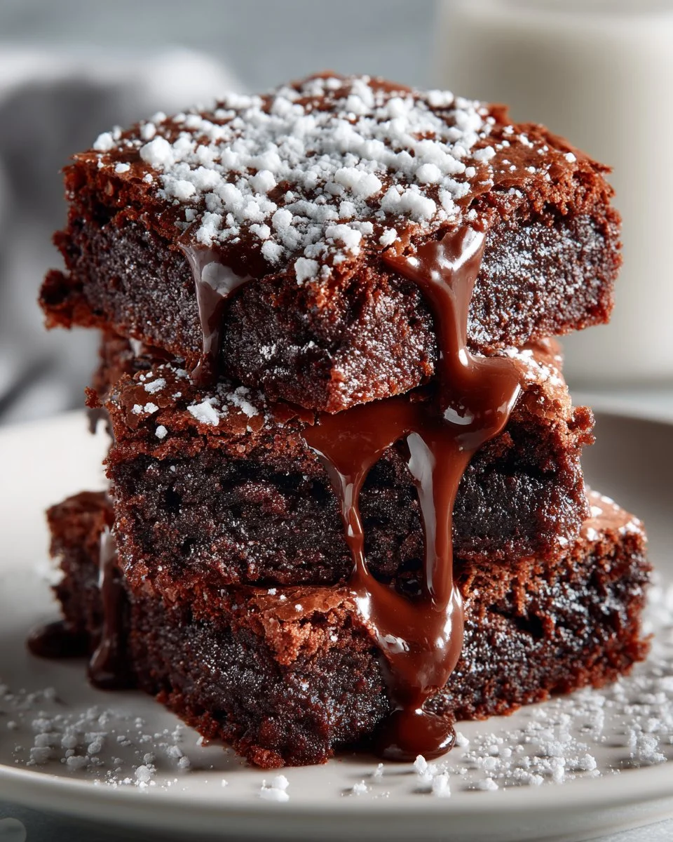 Healthier Brownies with Greek Yogurt Healthier Brownies with Greek Yogurt