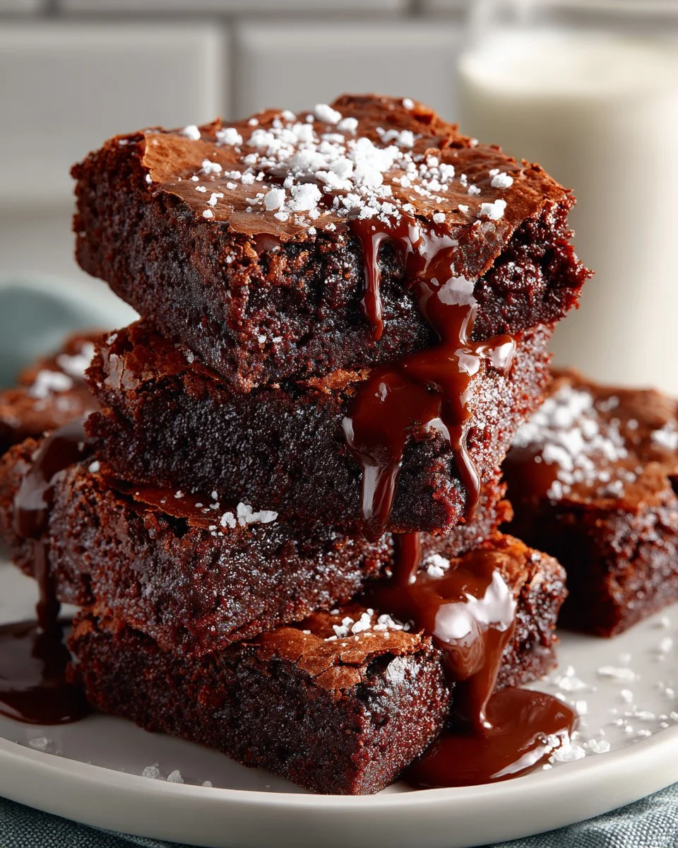 Healthier Brownies with Greek Yogurt Healthier Brownies with Greek Yogurt