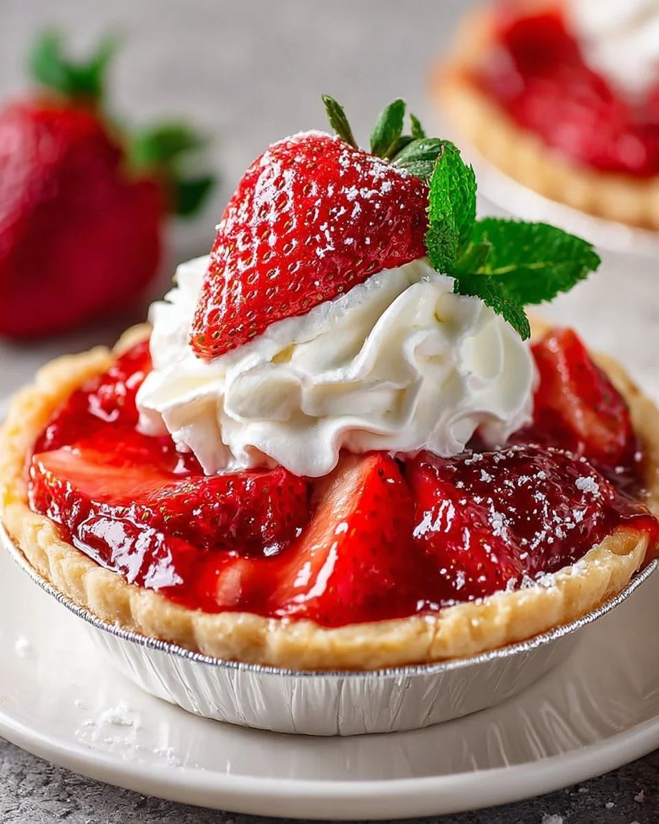 Mini Strawberry Pies Mini Strawberry Pies