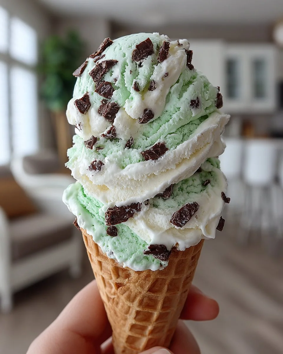 Mint Chocolate Chip Ice Cream Mint Chocolate Chip Ice Cream