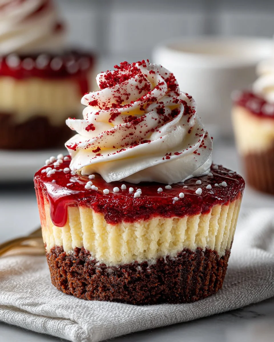Red Velvet Cheesecake Cookie Cups Red Velvet Cheesecake Cookie Cups