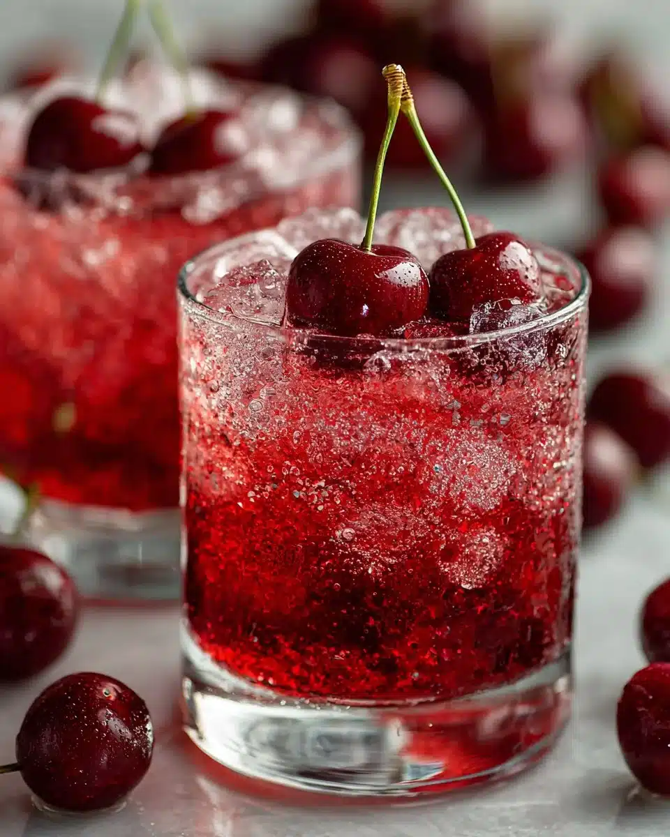 Sparkling Shimmer Shirley Temples served in festive glasses