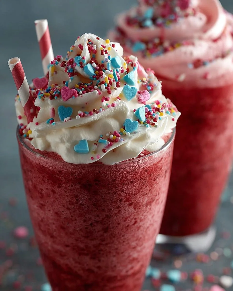Skinny Red Velvet Shake Skinny Red Velvet Shake