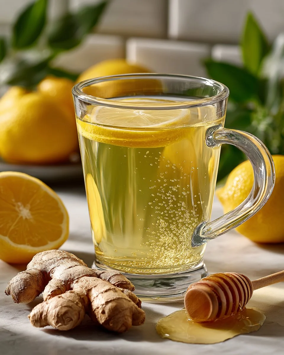 Soothing Ginger & Lemon Tea Soothing Ginger & Lemon Tea