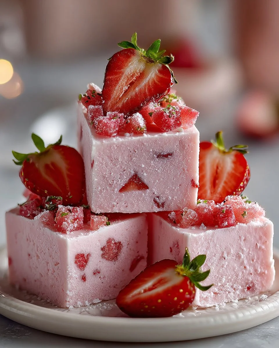 Strawberry Daiquiri Fudge Strawberry Daiquiri Fudge