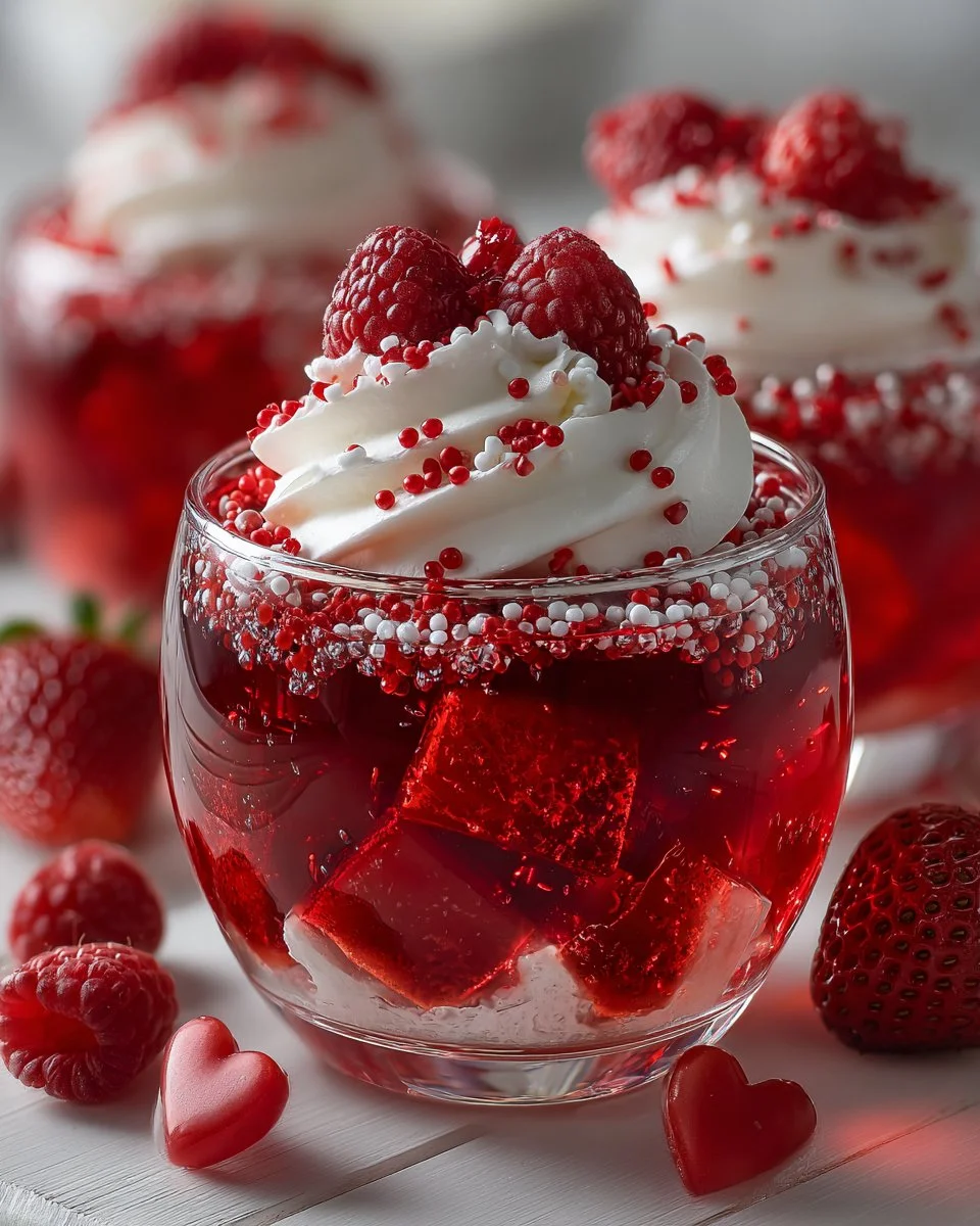 Valentine's Day Jello Parfaits Valentine's Day Jello Parfaits
