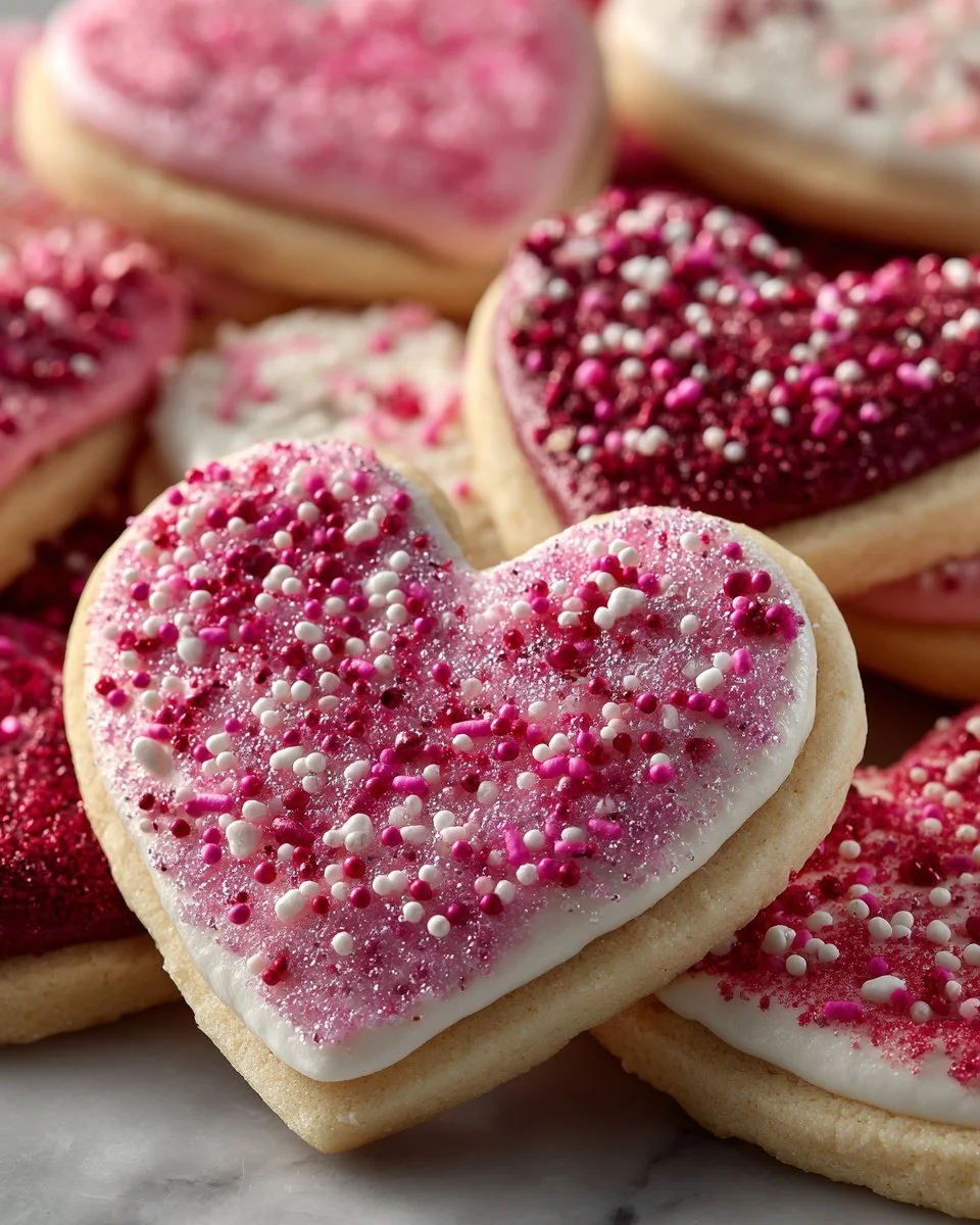 Valentine's Day Sugar Cookies Valentine's Day Sugar Cookies