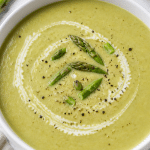 creamy asparagus soup 2