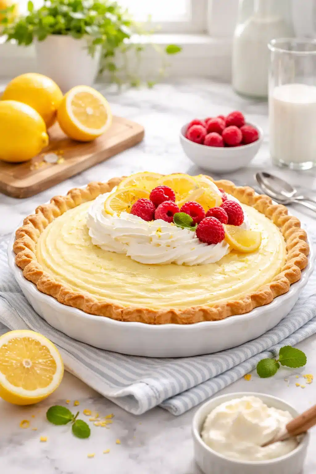 Delightful Vintage Lemon Chiffon Pie for a Taste of Nostalgia Delightful Vintage Lemon Chiffon Pie for a Taste of Nostalgia