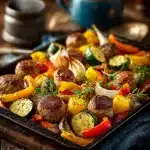 Easy Sheet Pan Sausage and Veggies easy sheet pan sausage and veggies 2026 02 01 013610 819x1024 1