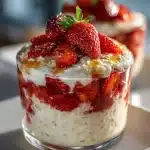 High-Protein Strawberry Cheesecake Overnight Oats high protein strawberry cheesecake overnight oats 2026 02 09 004220 819x1024 1