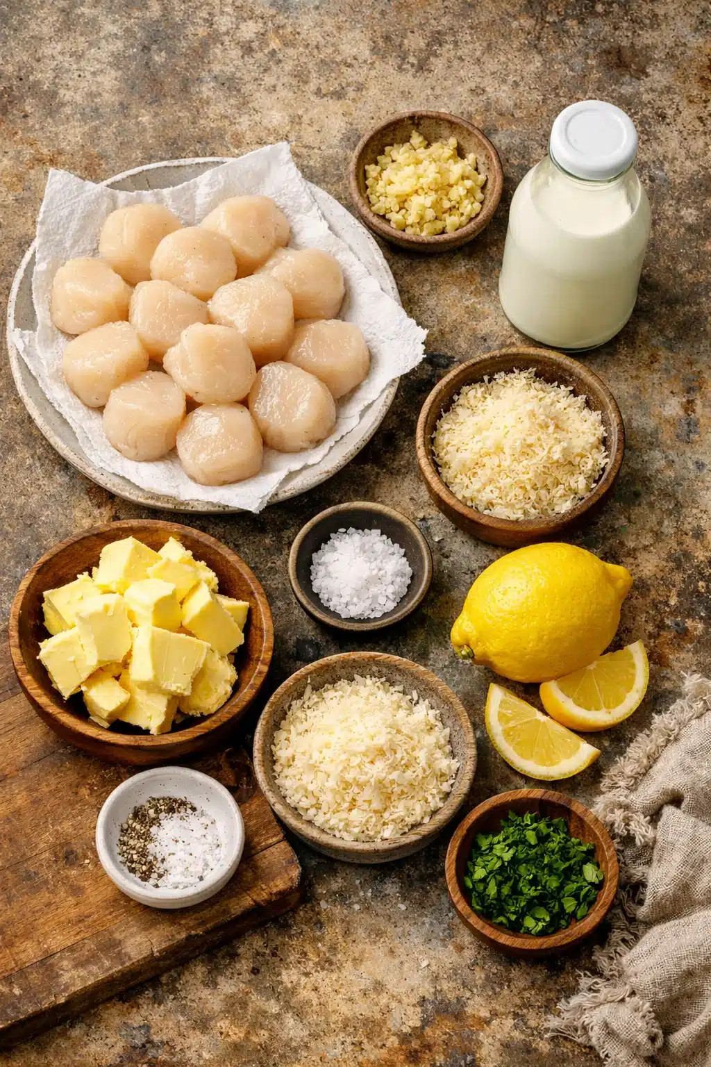 Indulge in Creamy Garlic Butter Scallops Tonight! Indulge in Creamy Garlic Butter Scallops Tonight!