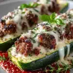 Italian Sausage and Cheese Zucchini Boats italian sausage and cheese zucchini boats 2026 02 06 022124 819x1024 1