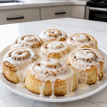 easy homemade cinnamon rolls with icing 1
