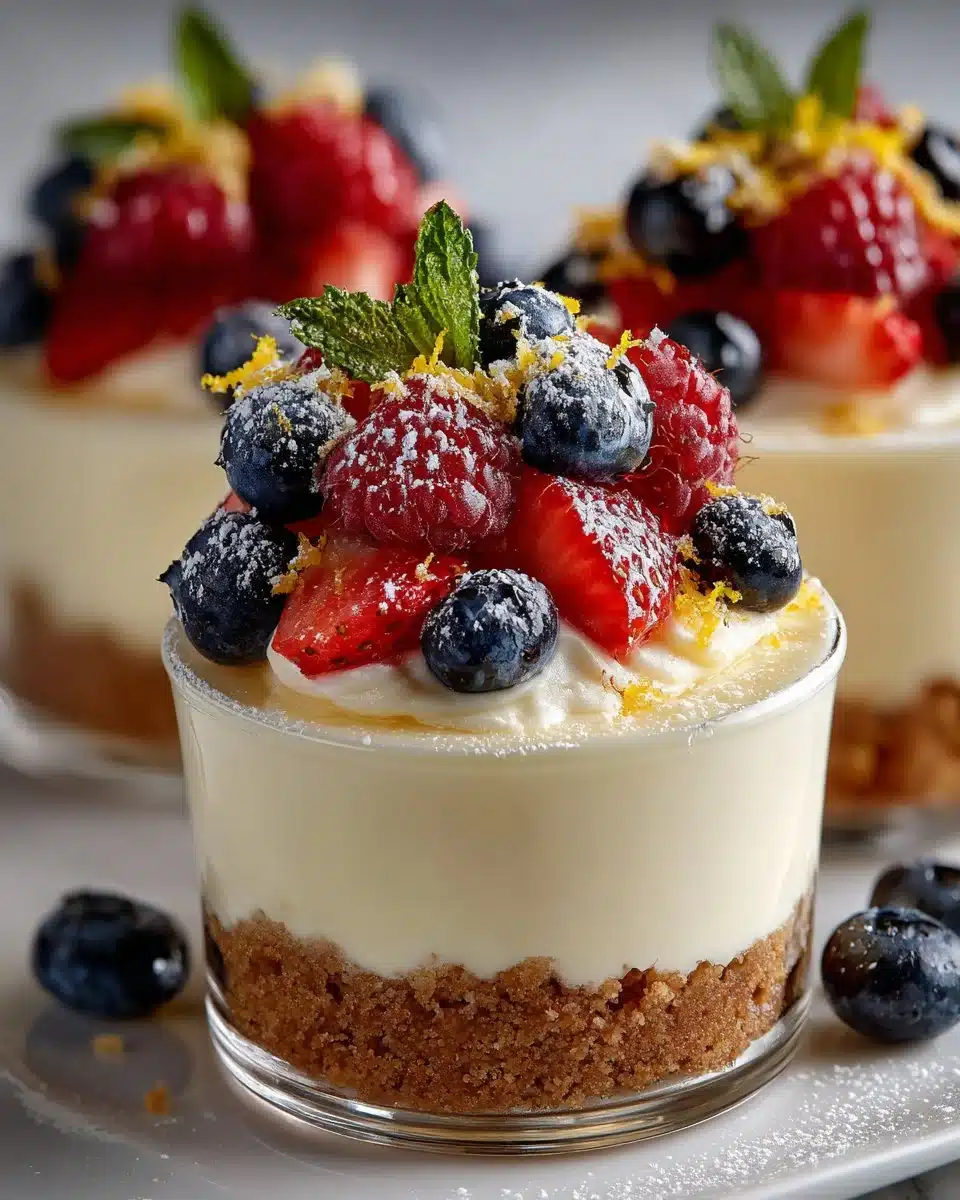 4th of July Limoncello Dessert Cups 4th of July Limoncello Dessert Cups