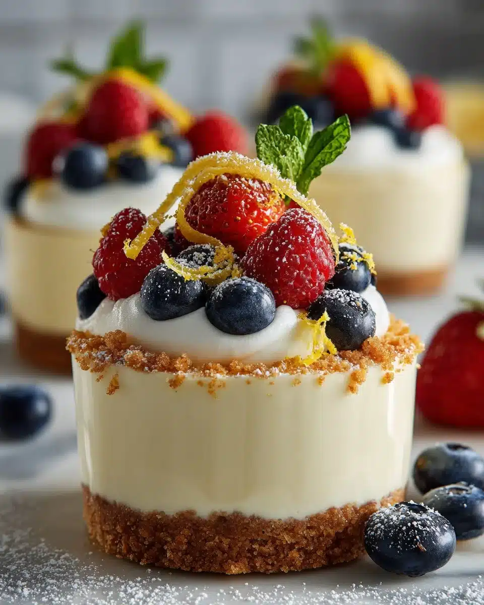 4th of July Limoncello Dessert Cups 4th of July Limoncello Dessert Cups