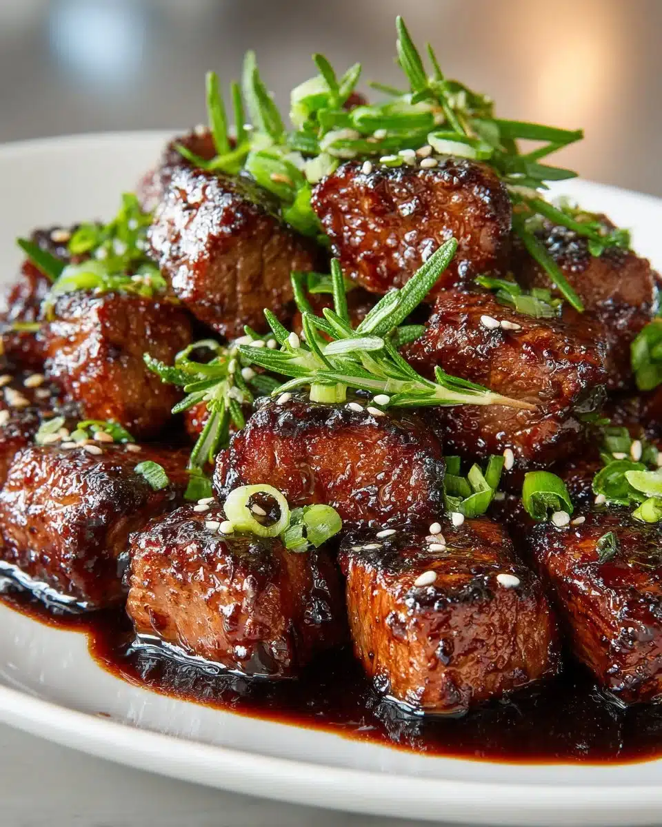 Balsamic Glazed Beef Tenderloin Bites Balsamic Glazed Beef Tenderloin Bites