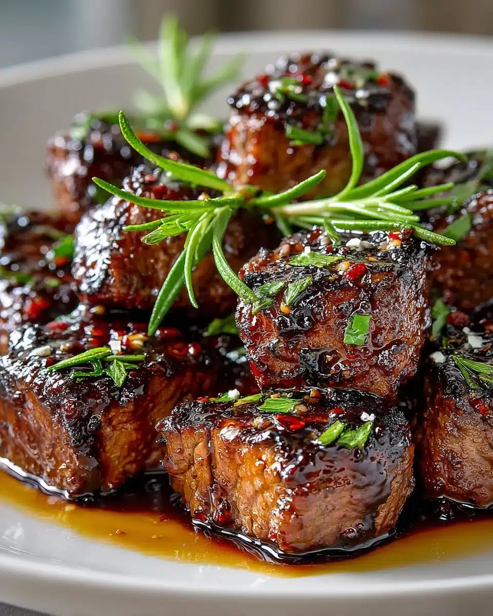 Balsamic Glazed Beef Tenderloin Bites Balsamic Glazed Beef Tenderloin Bites