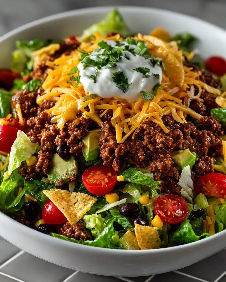 Beef Taco Salad Beef Taco Salad
