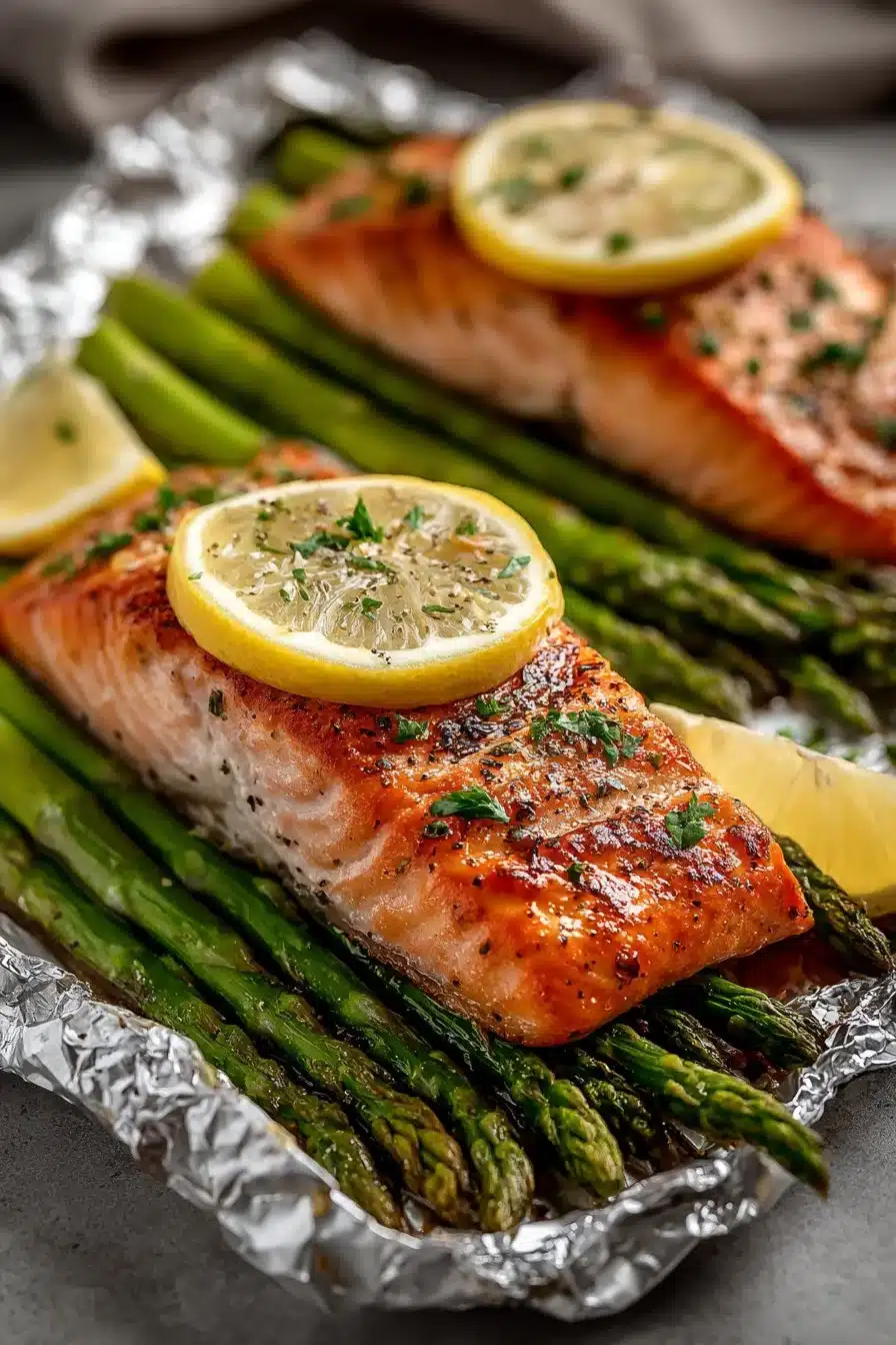 Best Healthy Baked Salmon and Asparagus Foil Packets best healthy baked salmon and asparagus foil packe 2026 04 28 221843