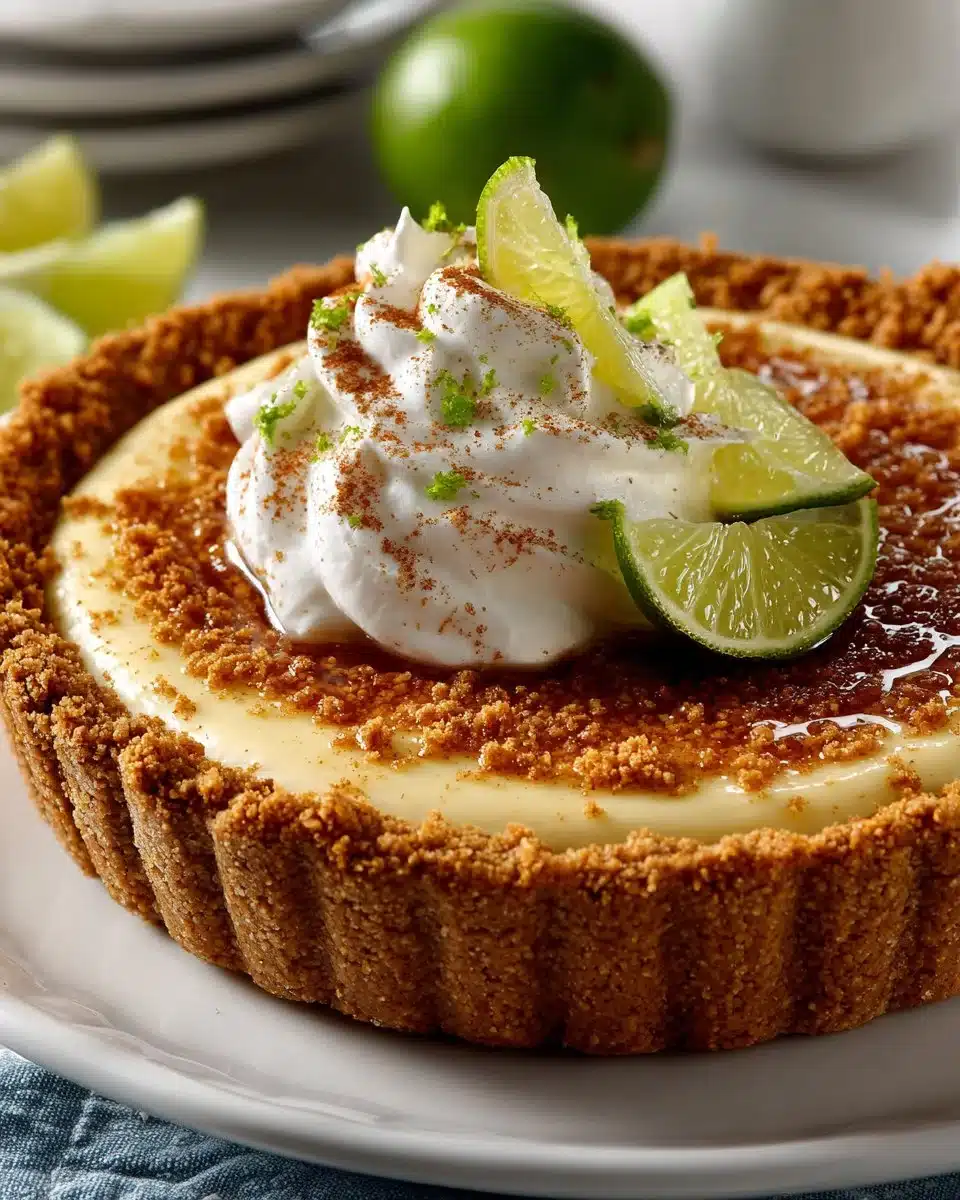 Best Key Lime Pie with Graham Cracker Crust