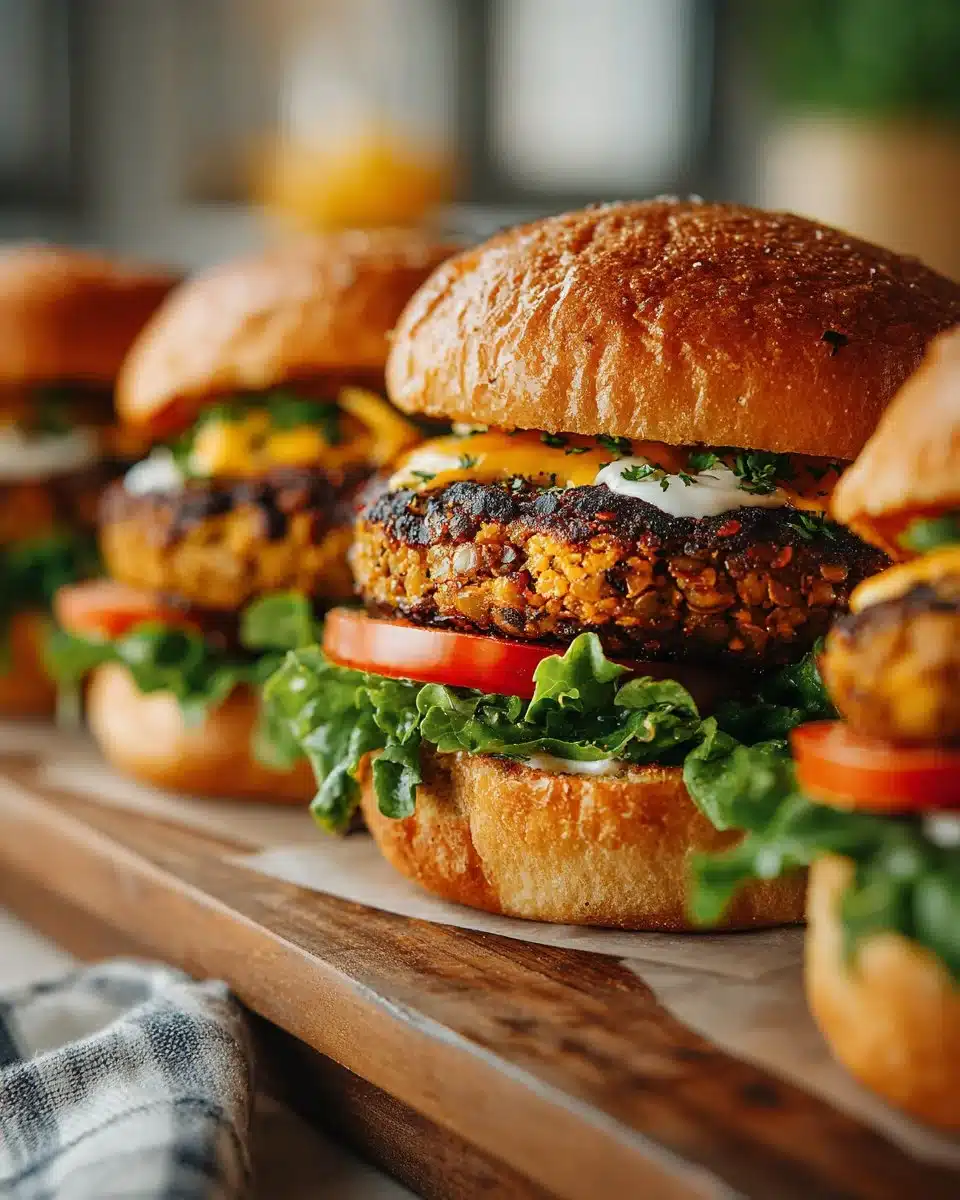 Best Lentil and Mushroom Veggie Burgers Best Lentil and Mushroom Veggie Burgers