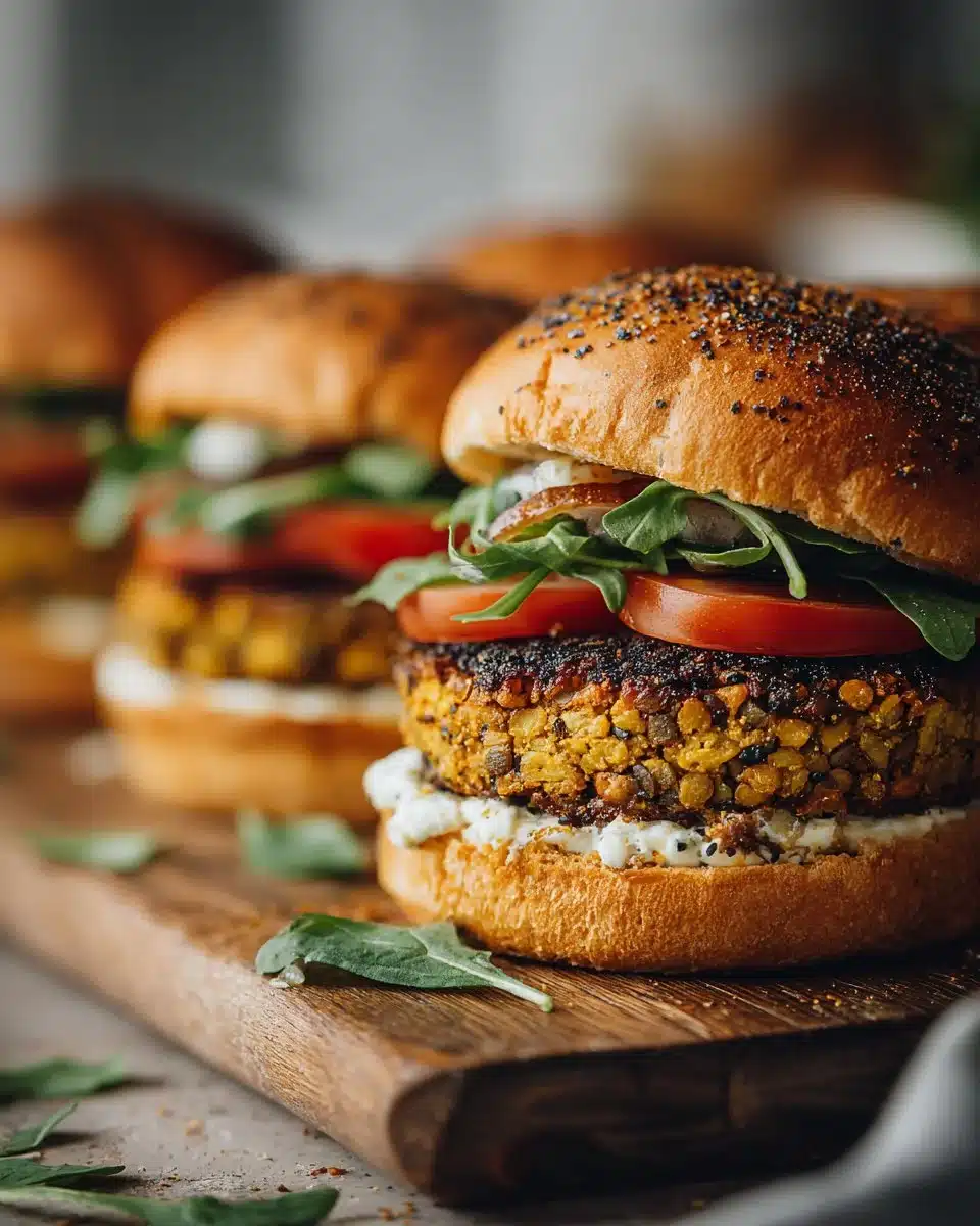 Best Lentil and Mushroom Veggie Burgers Best Lentil and Mushroom Veggie Burgers